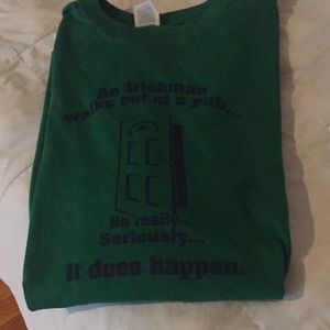 Irish themed short sleeved tee